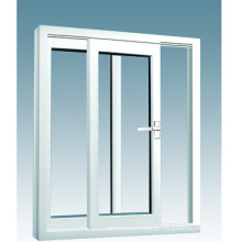 Janela de Correr PVC / UPVC com Vidros Duplos